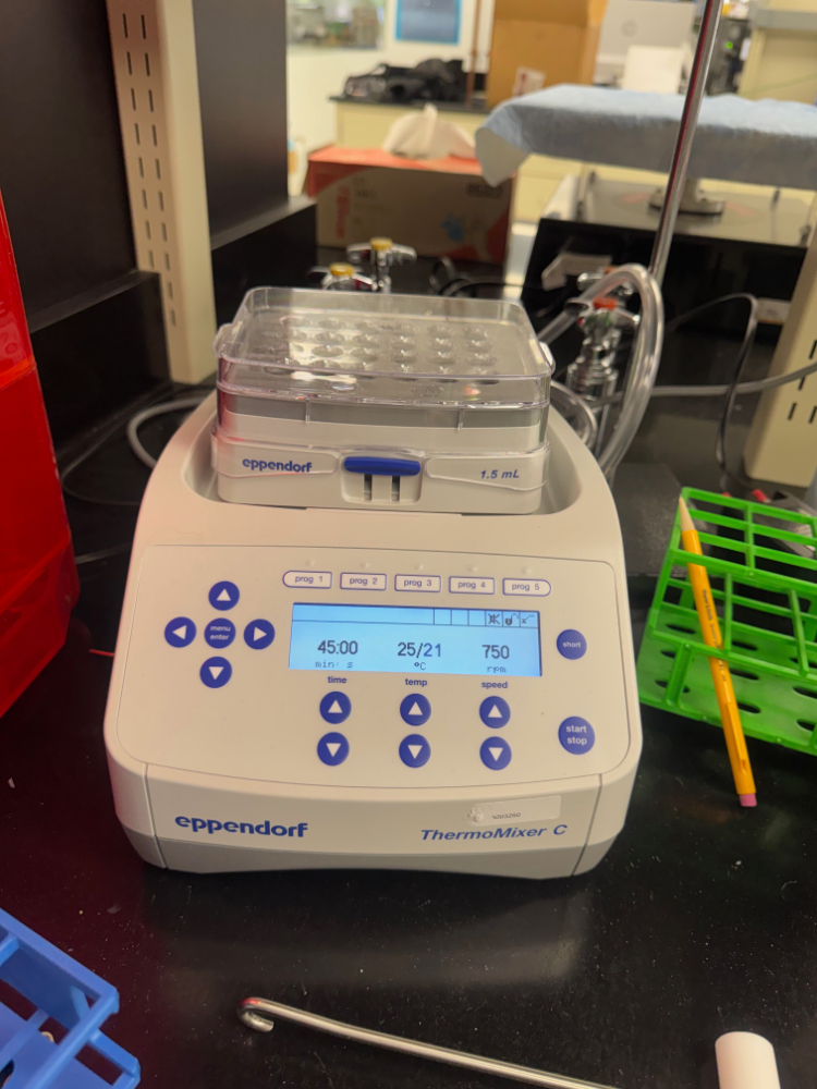 Image of Eppendorf Thermomixer C Tube Mixer